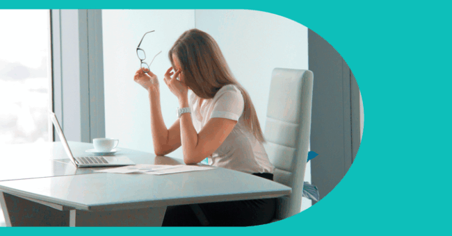 agotamiento mental en empresa