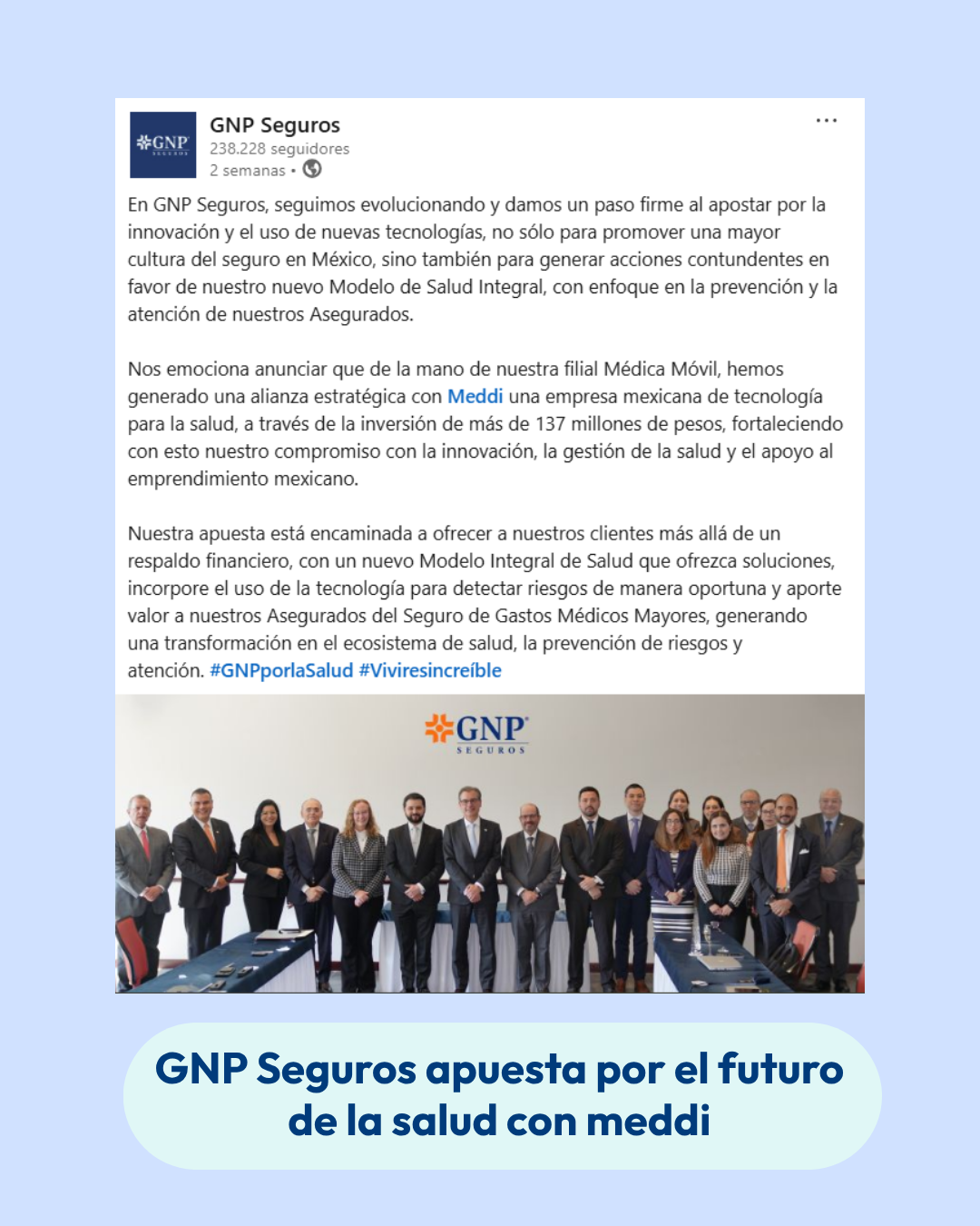meddi gnp noticia