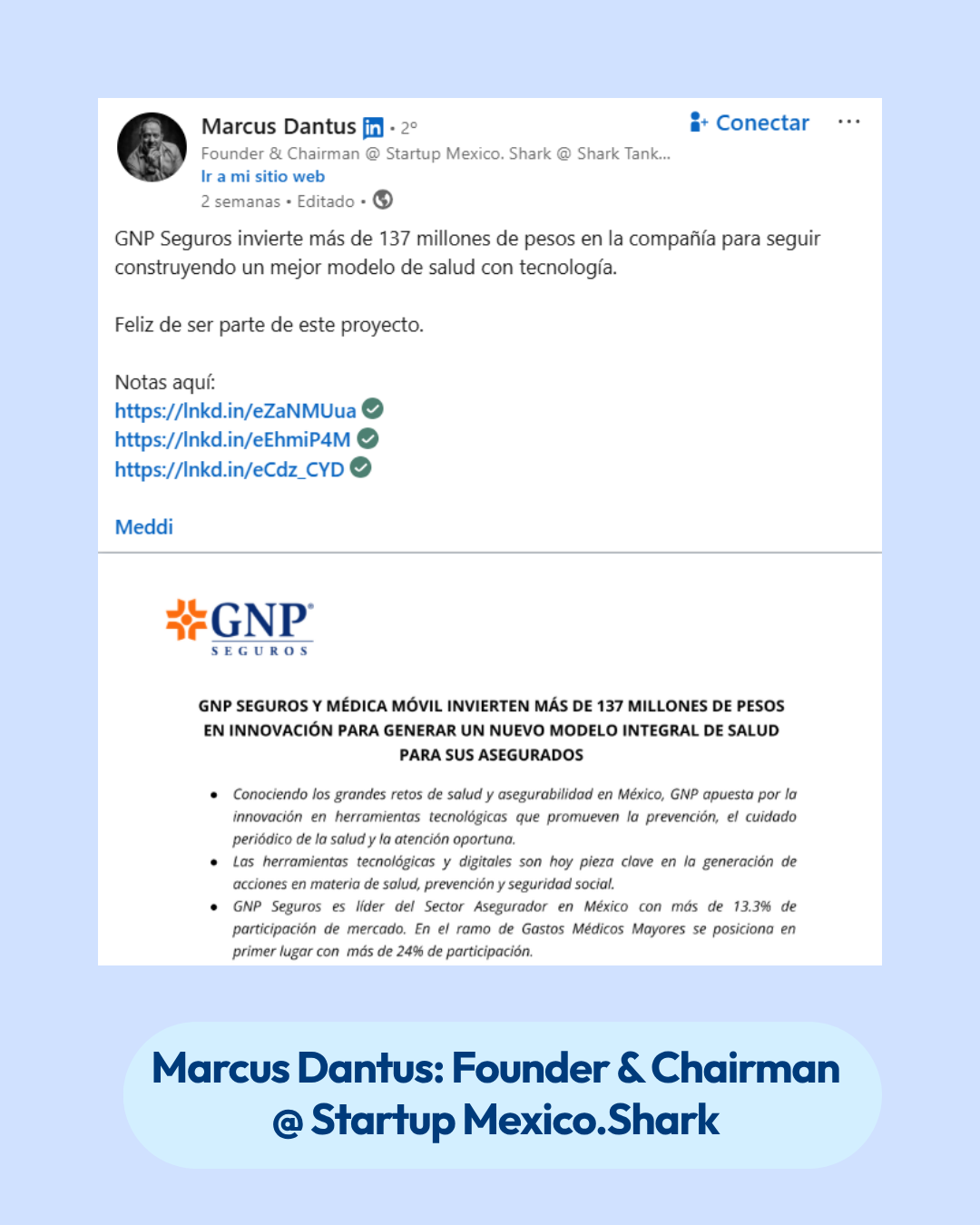 meddi gnp noticia marcus dantus