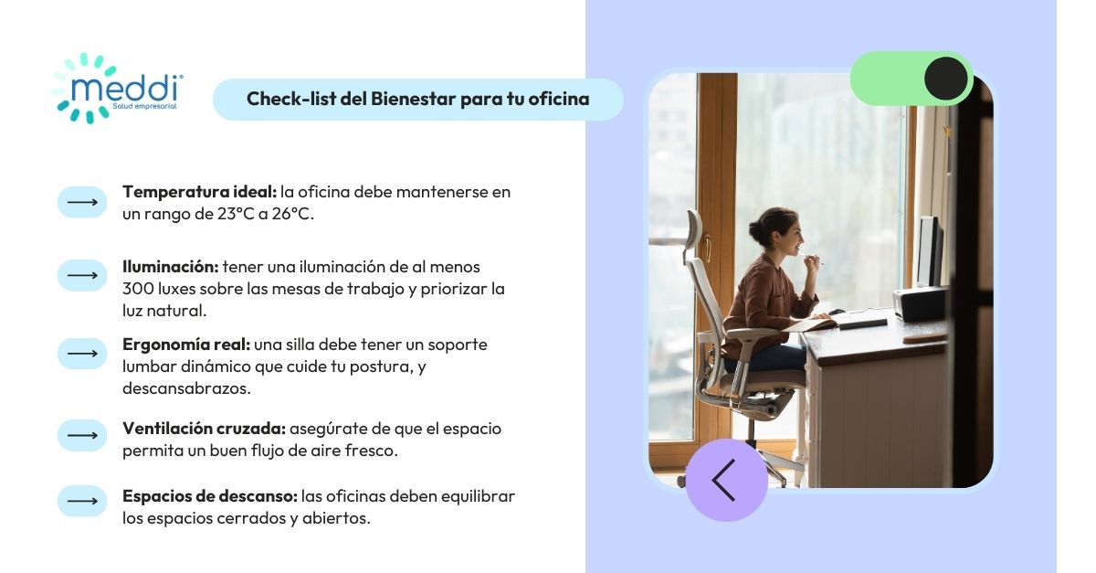 oficina saludable check list